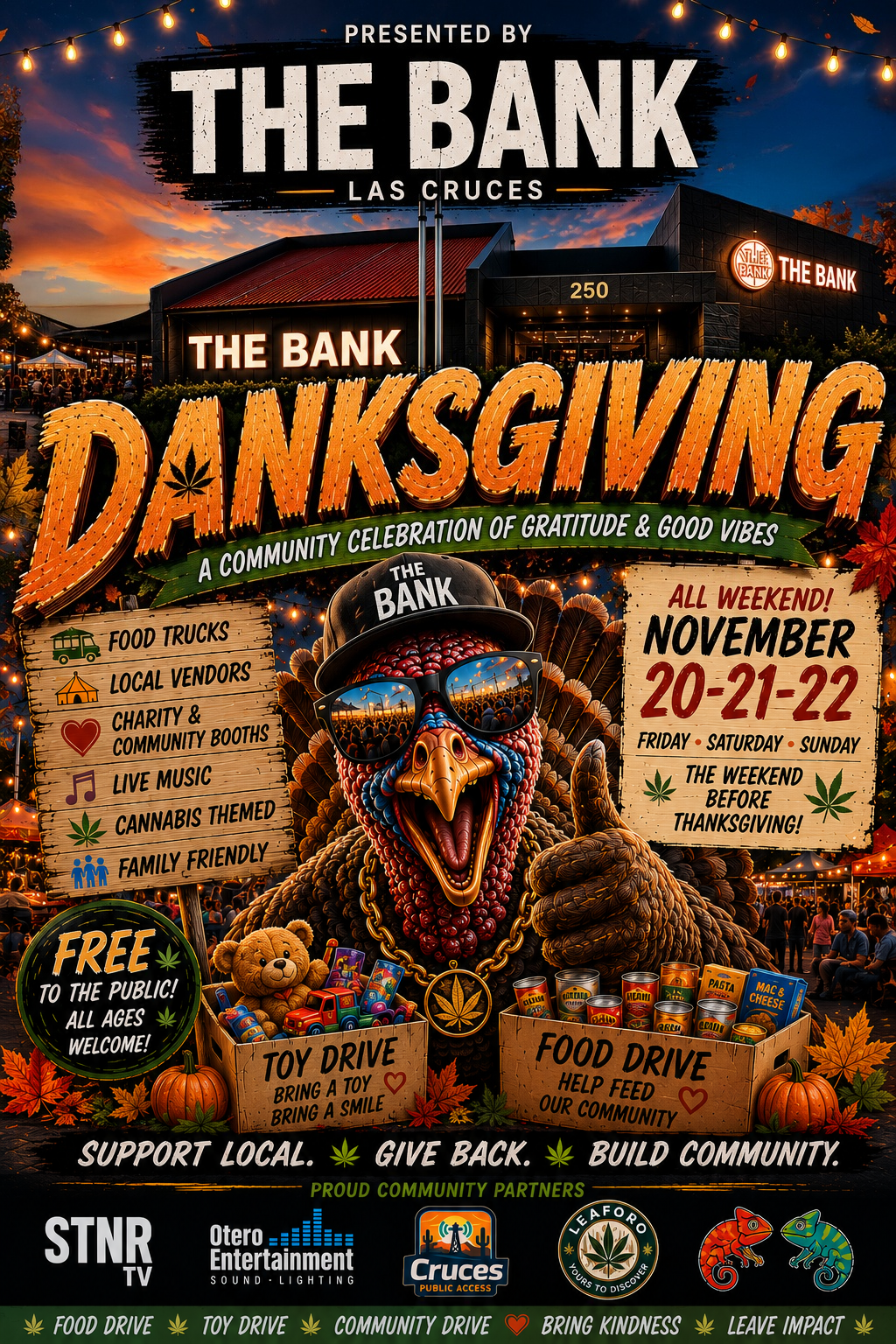 Danksgiving event art