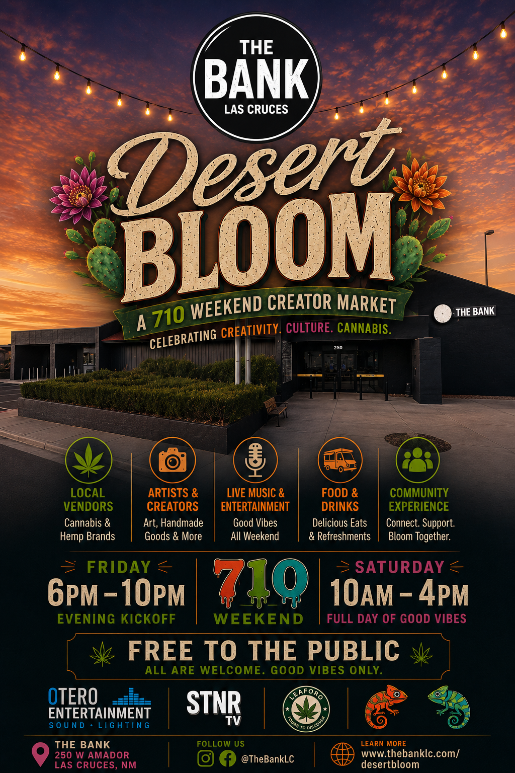 Desert Bloom event art