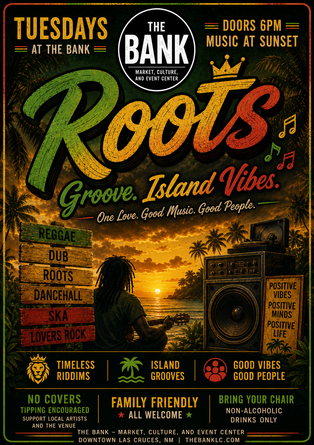 Roots Tuesdays at TheBank