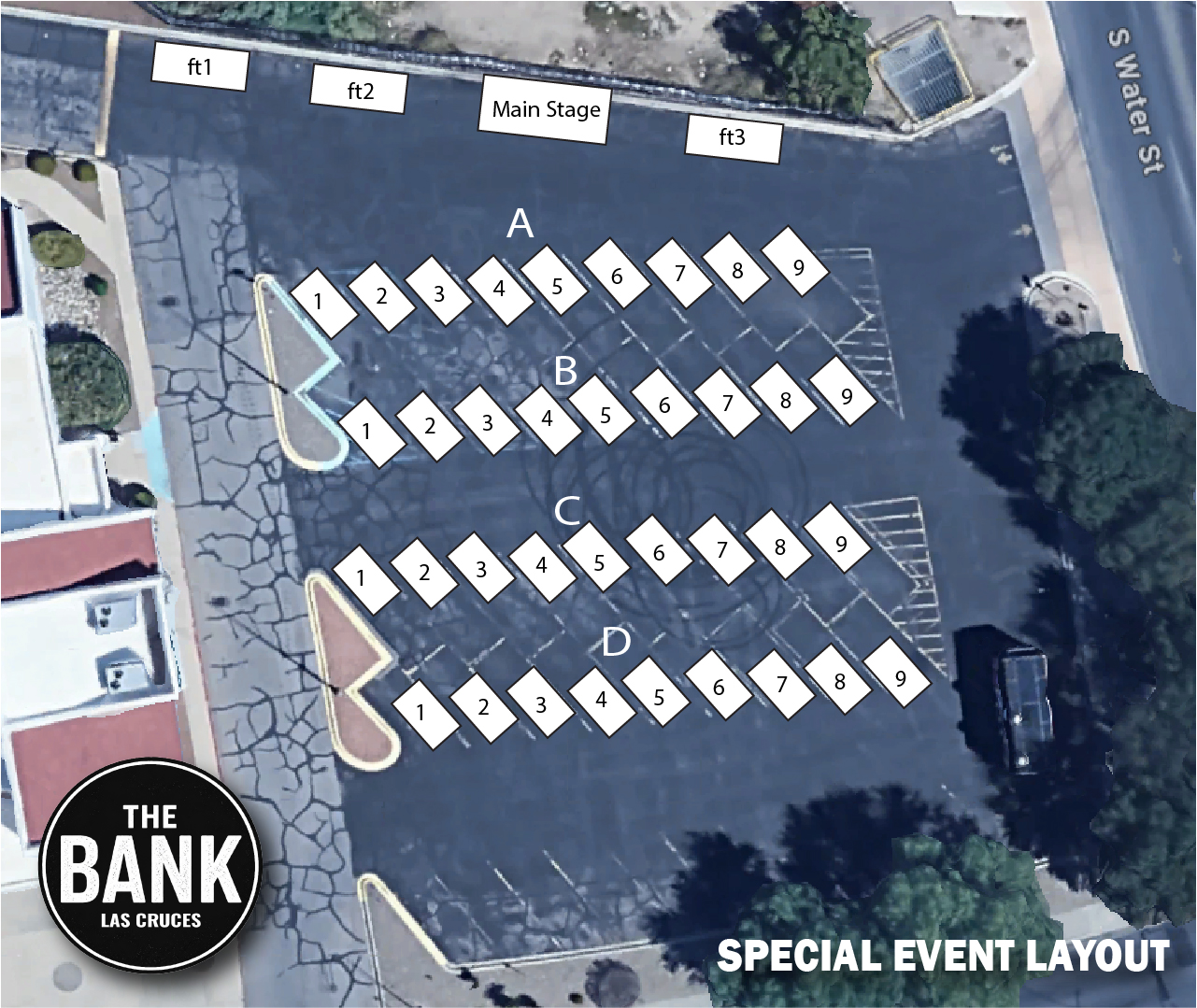 Special event layout